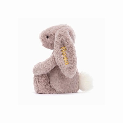 Jellycat Bashful Luxe Bunny Rosa Medium Australia | 045823UFQ